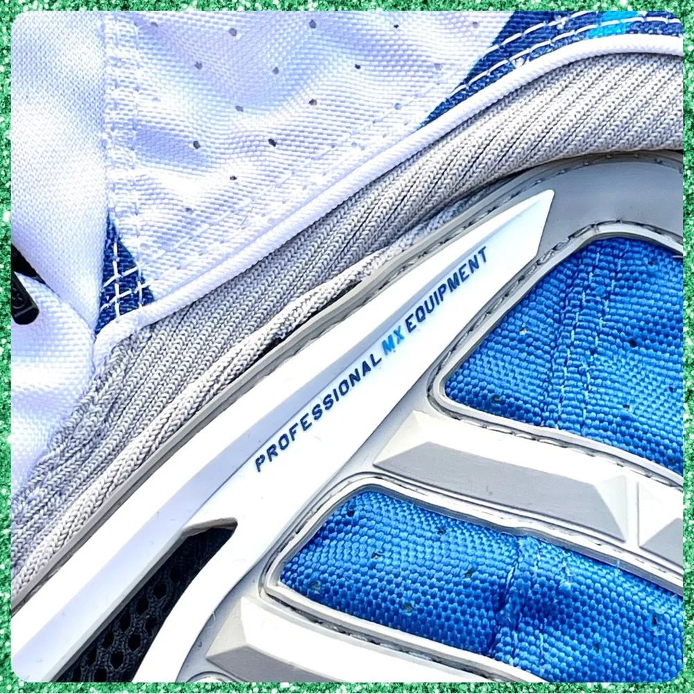 New FLY RACING White Blue Motocross Pants Motor Sports Gear Adults Size 28S